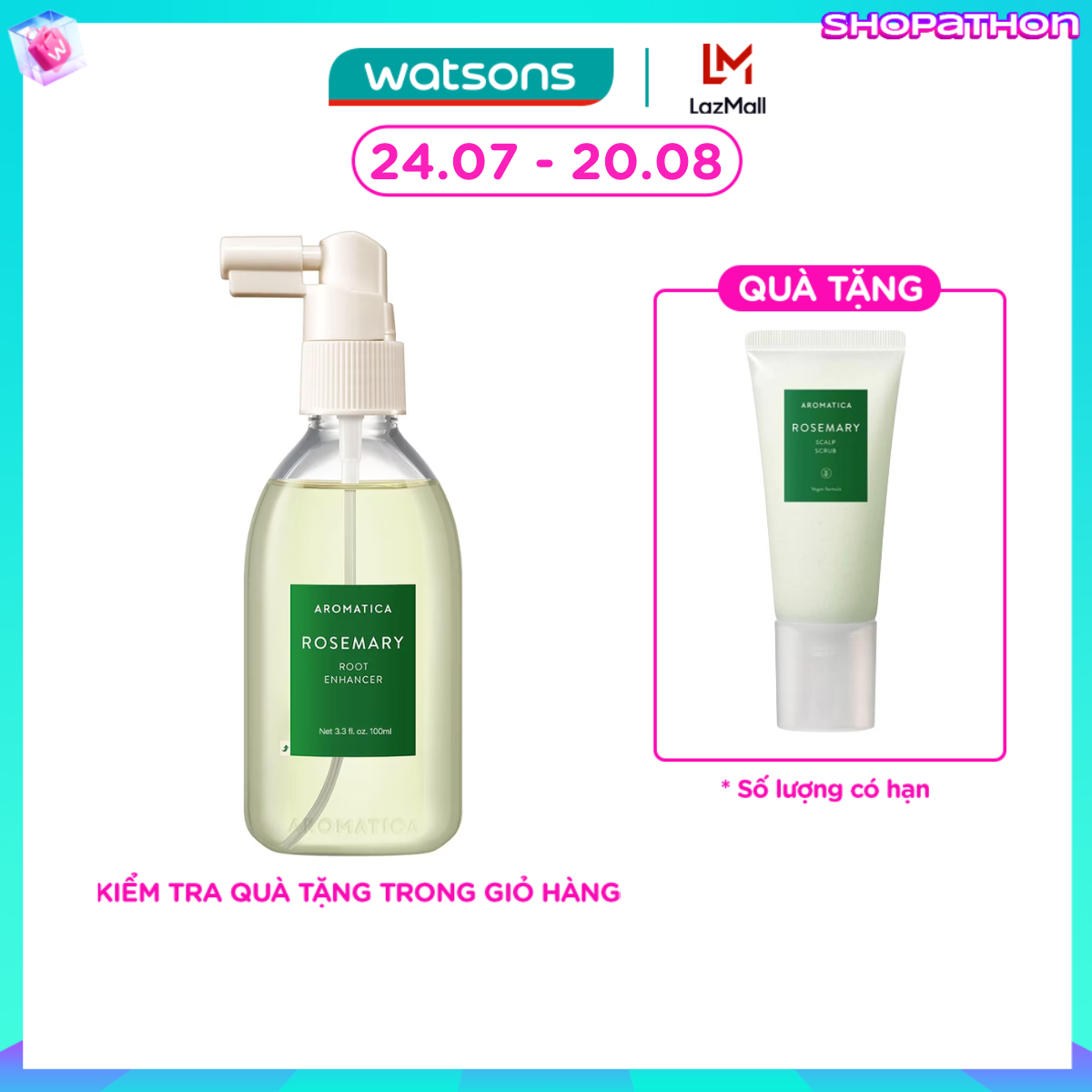 Aromatica Rosemary Root Enhancer 100ml