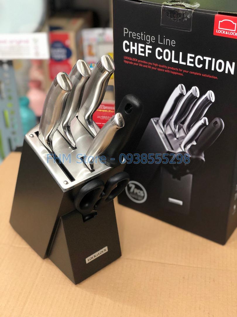Bộ dao 7 món Lock&Lock Chef Collection CKK301