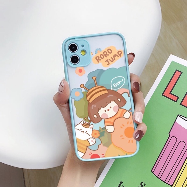 Ốp Lưng Nhám Chống Sock Va Đập Bảo Vệ Camera Roro Jump