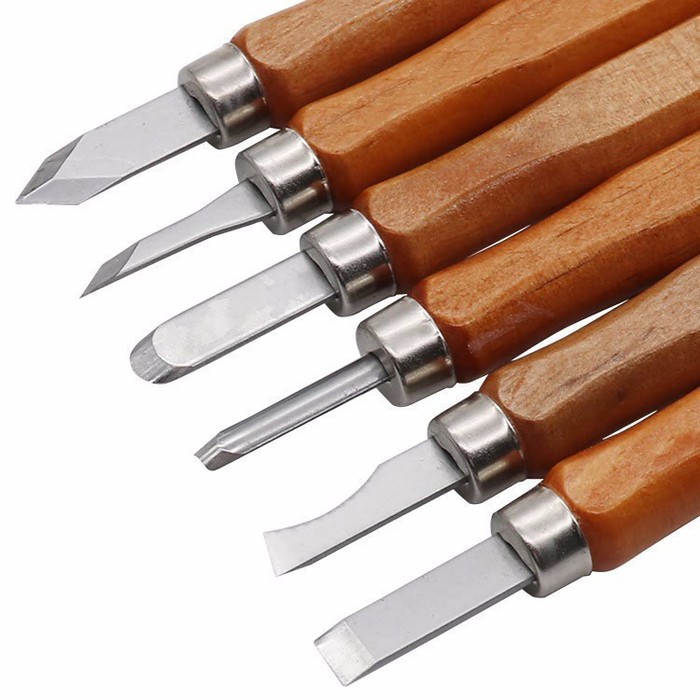 Bộ 12 dao khắc gỗ 022