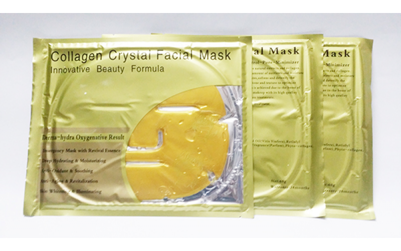 Mặt nạ mặt collagen vàng trắng
