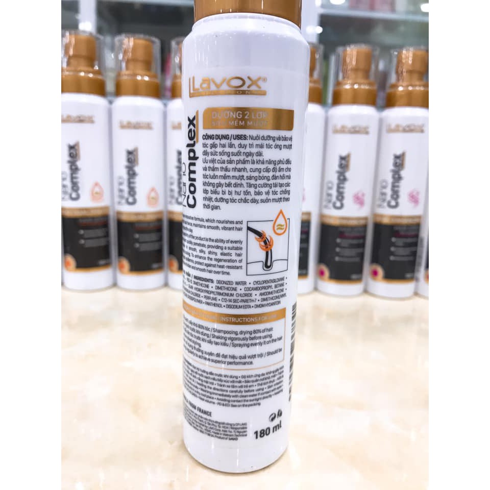 Xịt Dưỡng Tóc LAVOX NANO COMPLEX