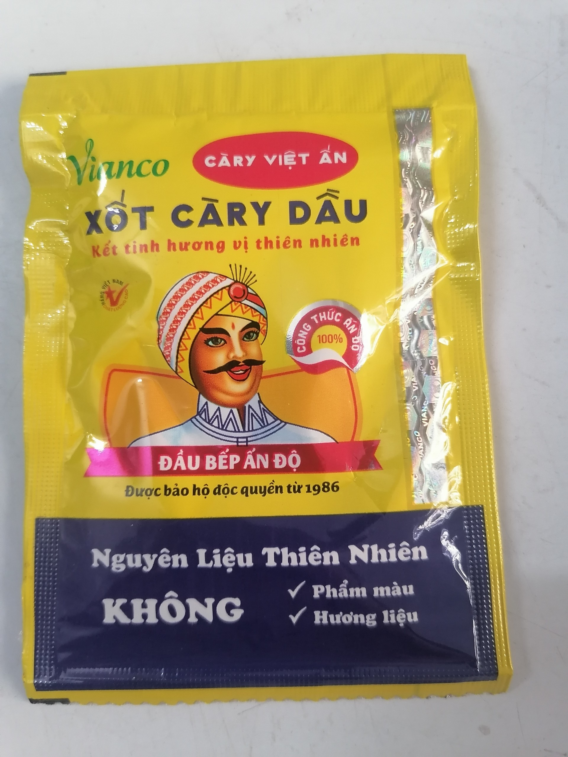 [Gói 25g] XỐT CÀ RI DẦU [VN] VIANCO Curry Oil Sauce