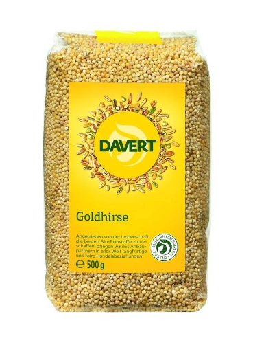 Hạt kê vàng hữu cơ Davert 500gr