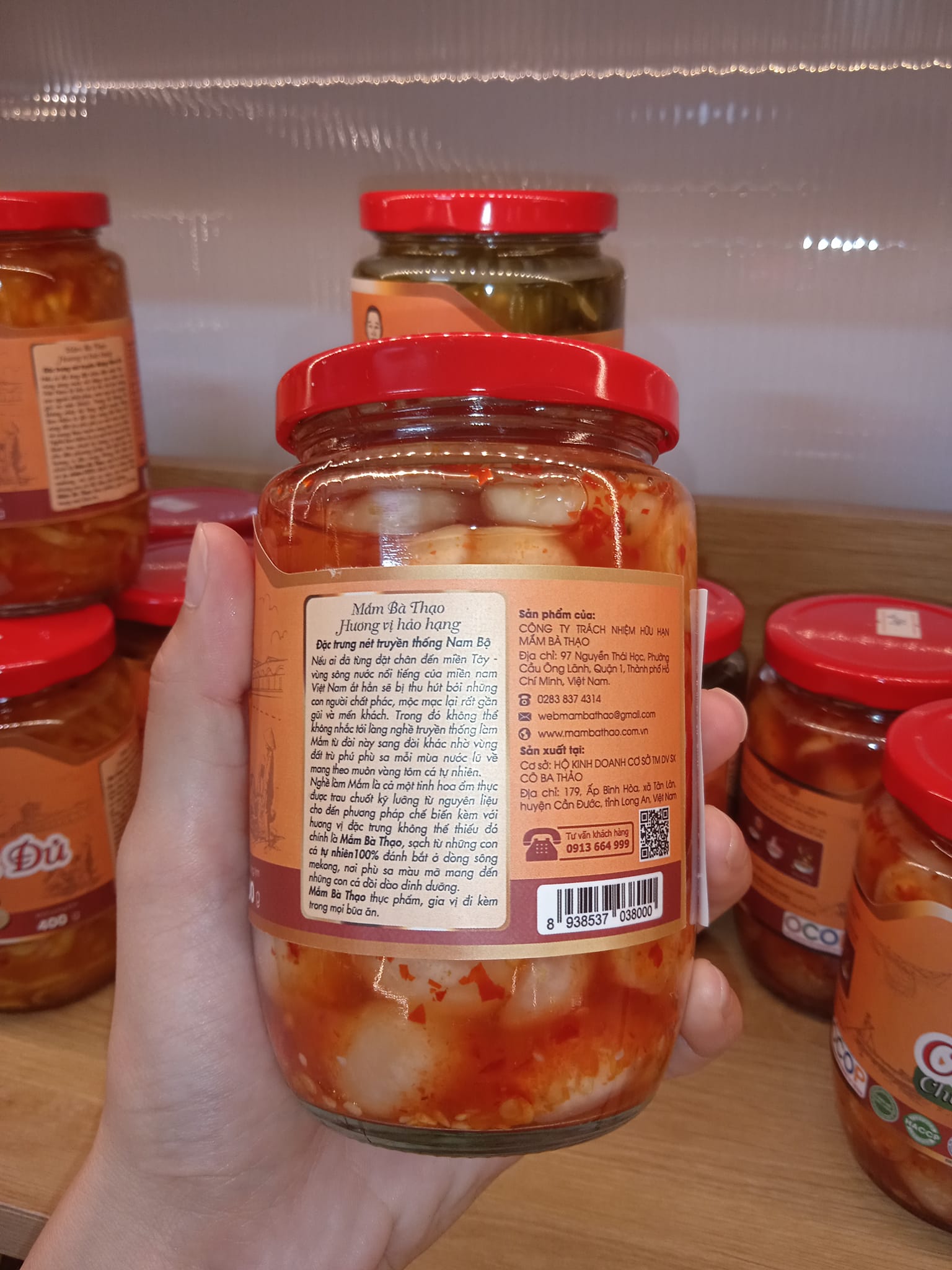FreeShip-Cà pháo chua ngọt - Mắm Bà Thạo Long An (hũ 400g)