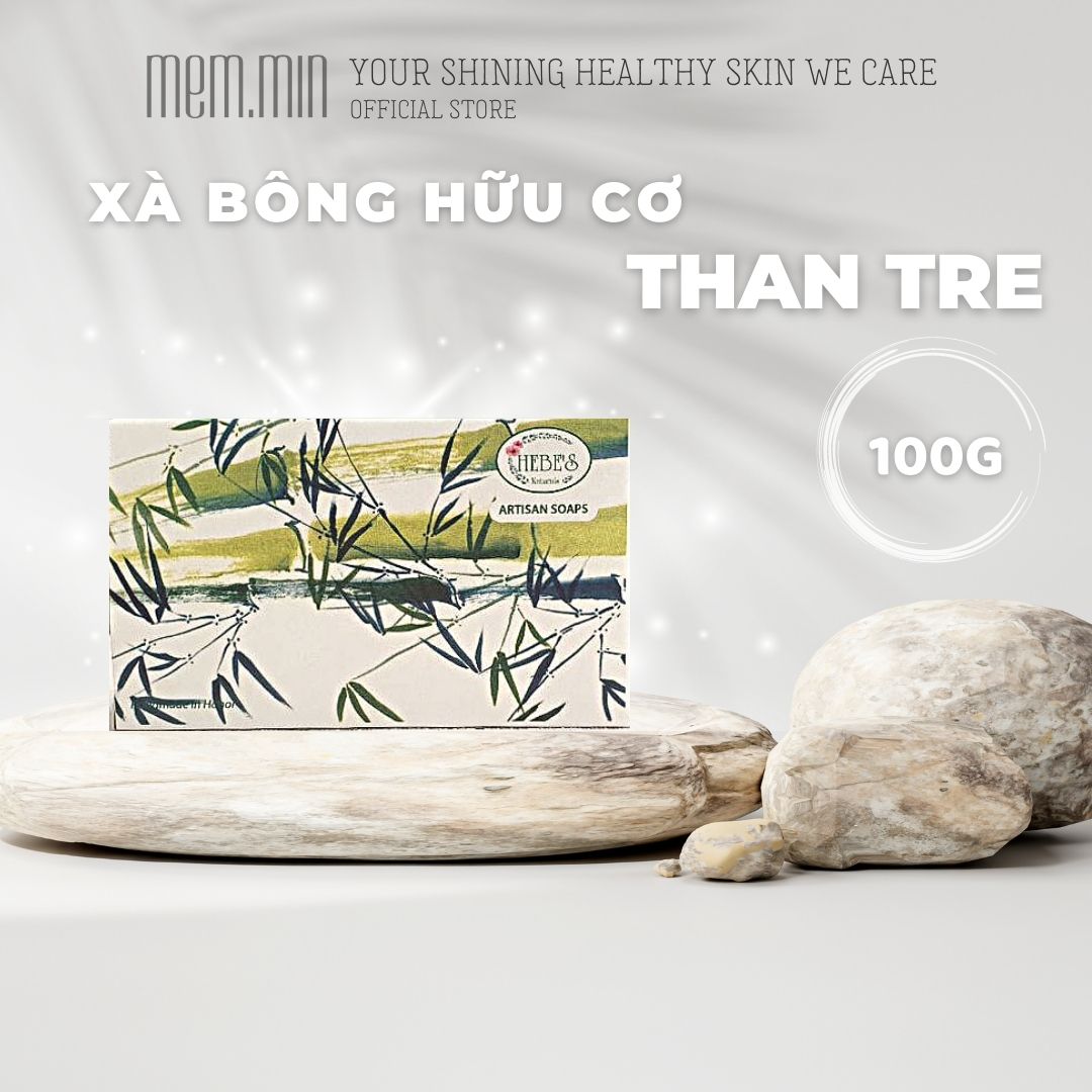MemMin. Xà Bông Hữu Cơ THAN TRE Coconut+Shea. 100gr