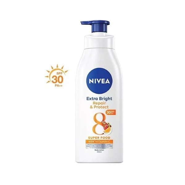 Sữa dưỡng thể trắng da ngày và đêm Nivea extra white 400ml