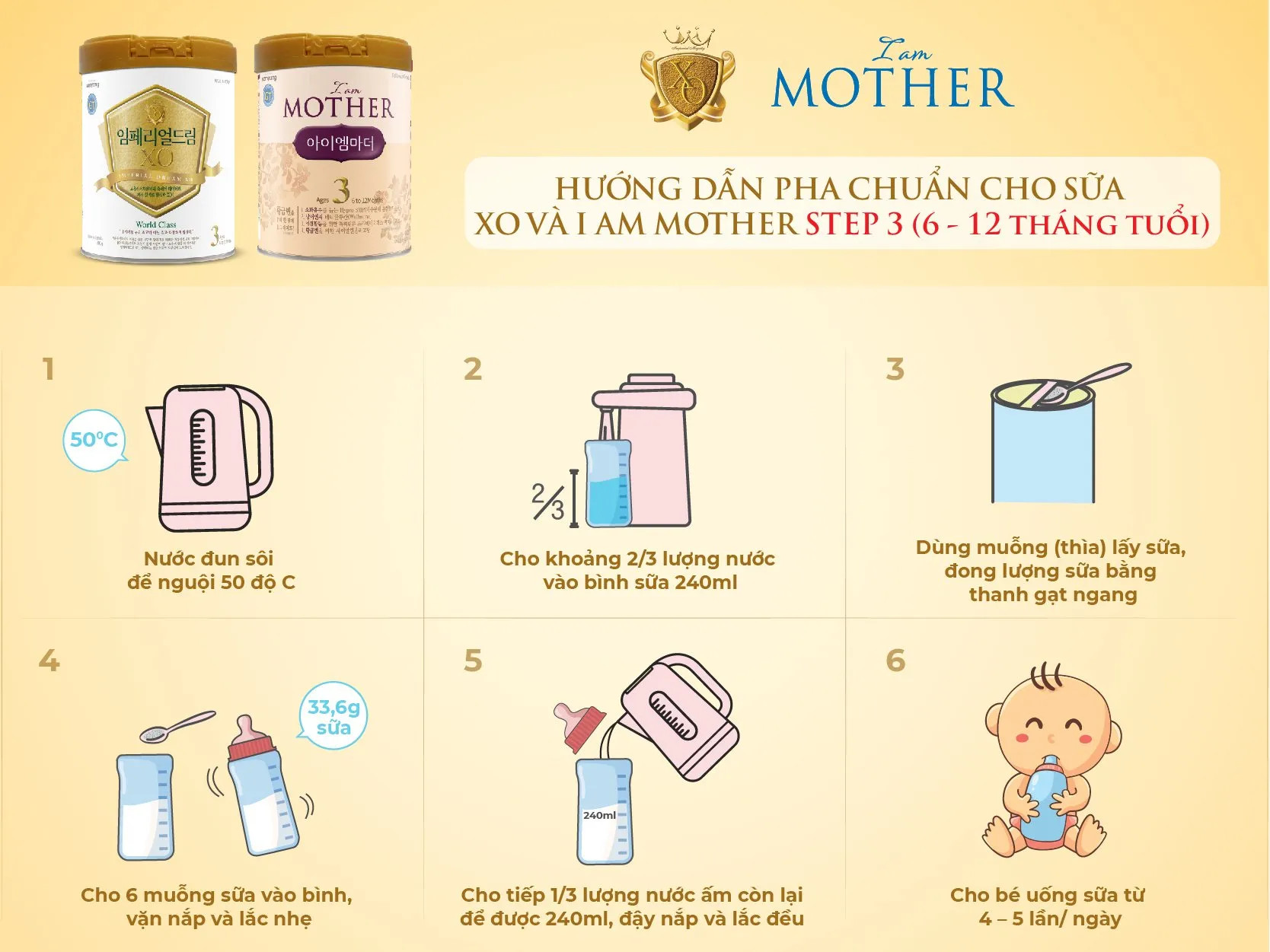 Sữa bột Namyang XO 3 Nhập Khẩu Hàn Quốc 800g