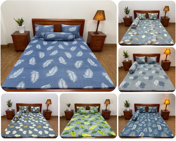 DRAP-GA TRẢI GIƯỜNG THUN LẠNH CAO CÂP-ĐỦ SIZE