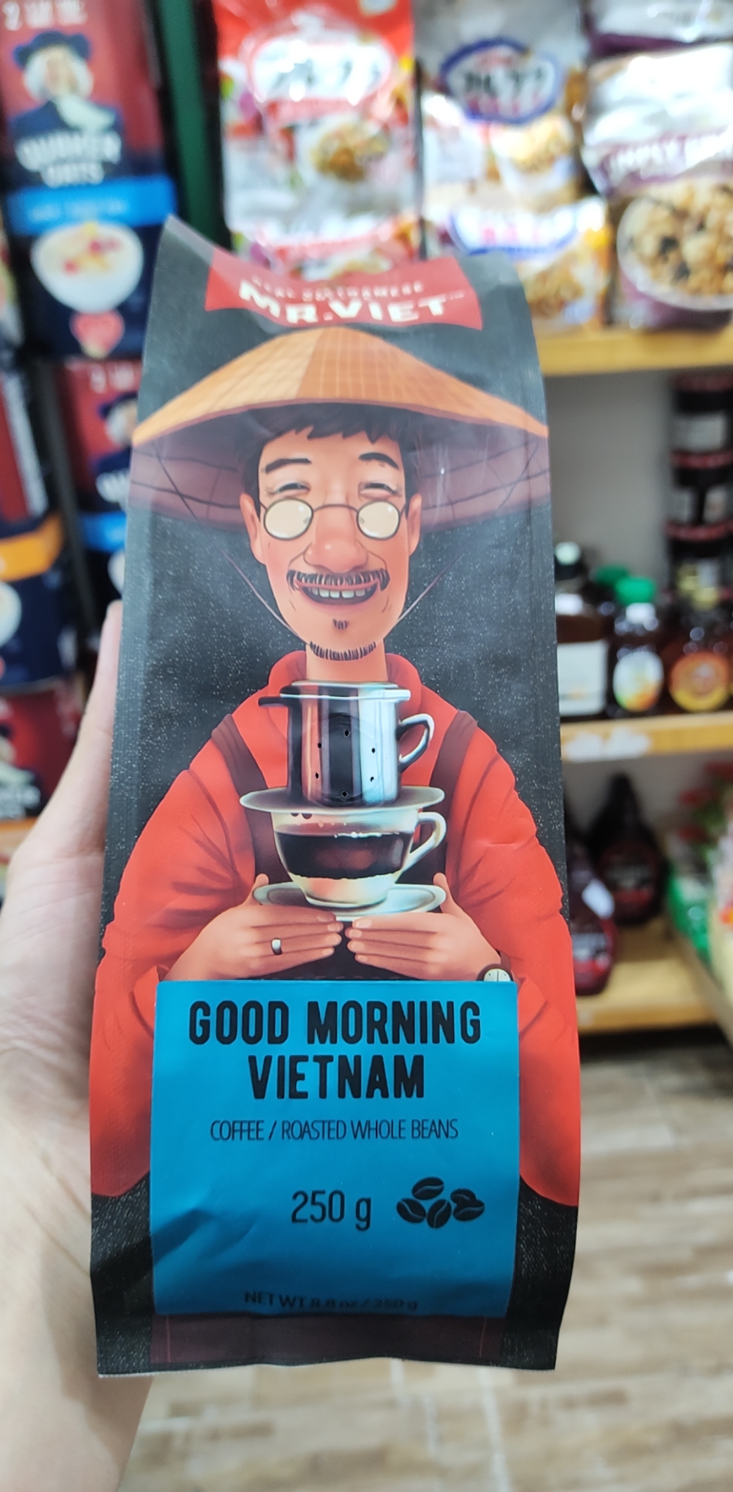 Mr Viet roasted coffee beans Good Morning 250g