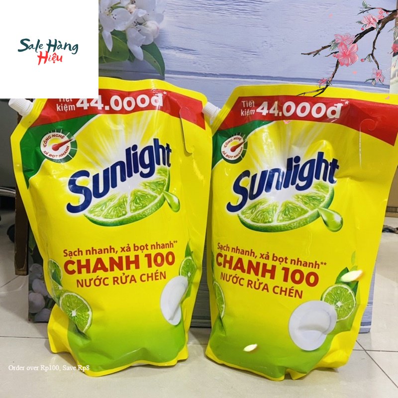 Nước rửa chén Sunlight Chanh 3.5kg/ túi