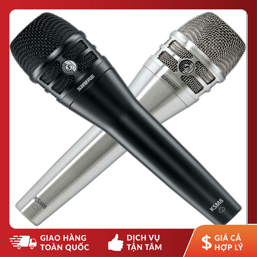 [HCM]Micro Có Dây Shure KSM8 Cao Cấp