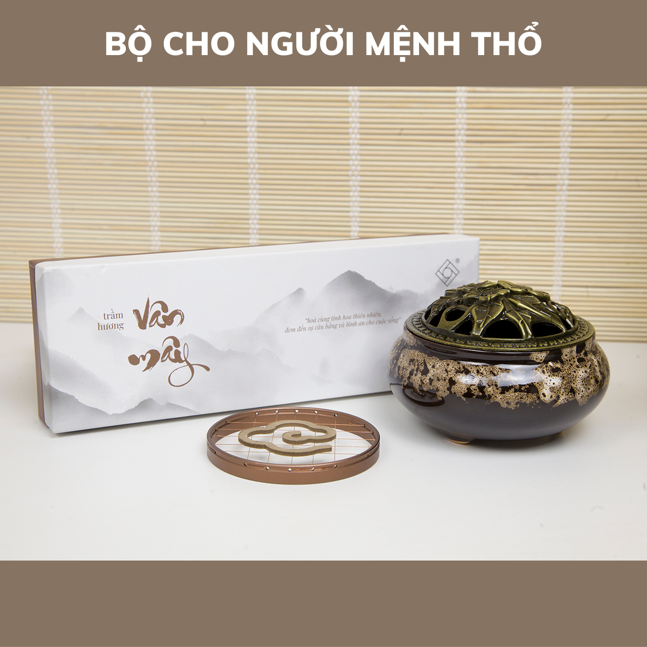 Combo Trầm hương Vân Mây - Theo mệnh