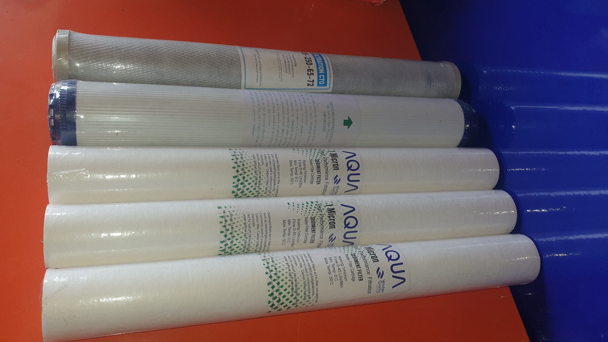Combo lõi lọc thô PP 20 inch số 123