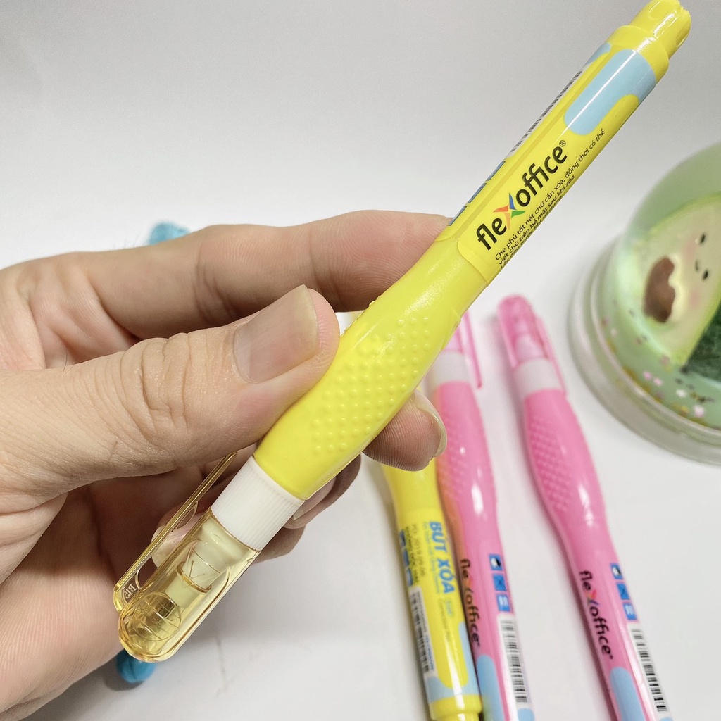 Bút xoá nước an toàn thiên long fo-cp03 nhà cam