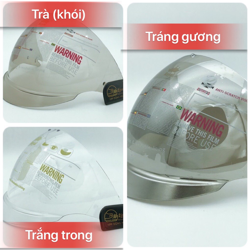 Kính mũ bảo hiểm Royal M139
