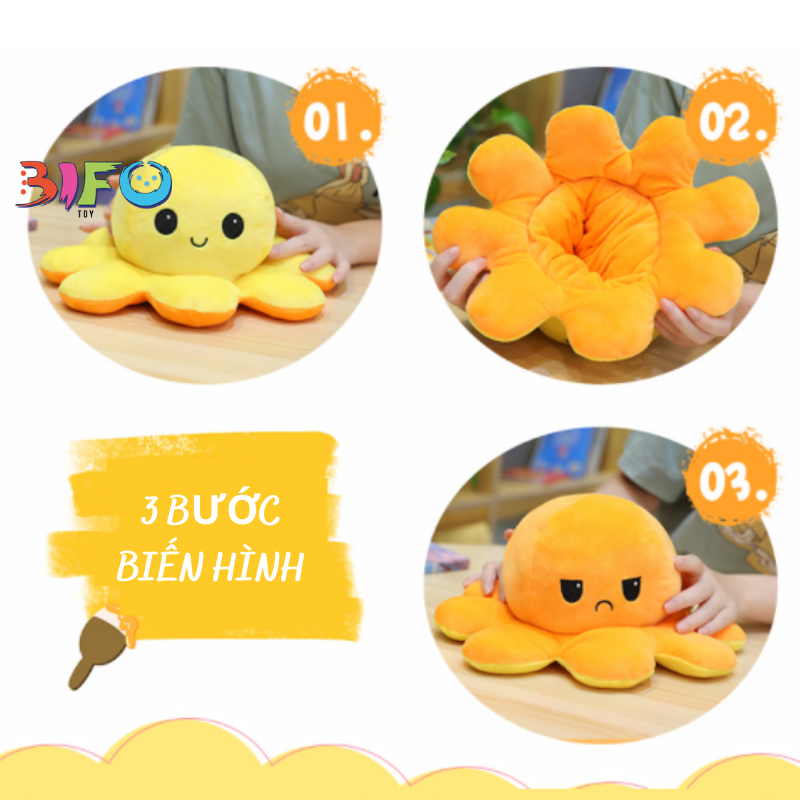 Cute double-sided plush emoji stuffed toy
