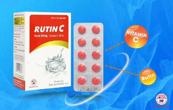 RUTIN C MEDIPHAR - Bổ sung vitamin C