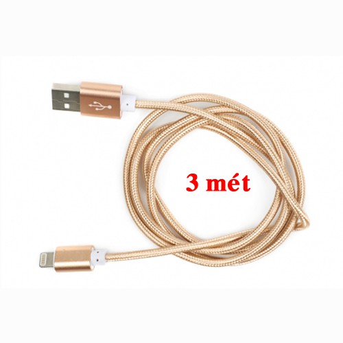 Cáp Sạc Micro 3m Dây Dù