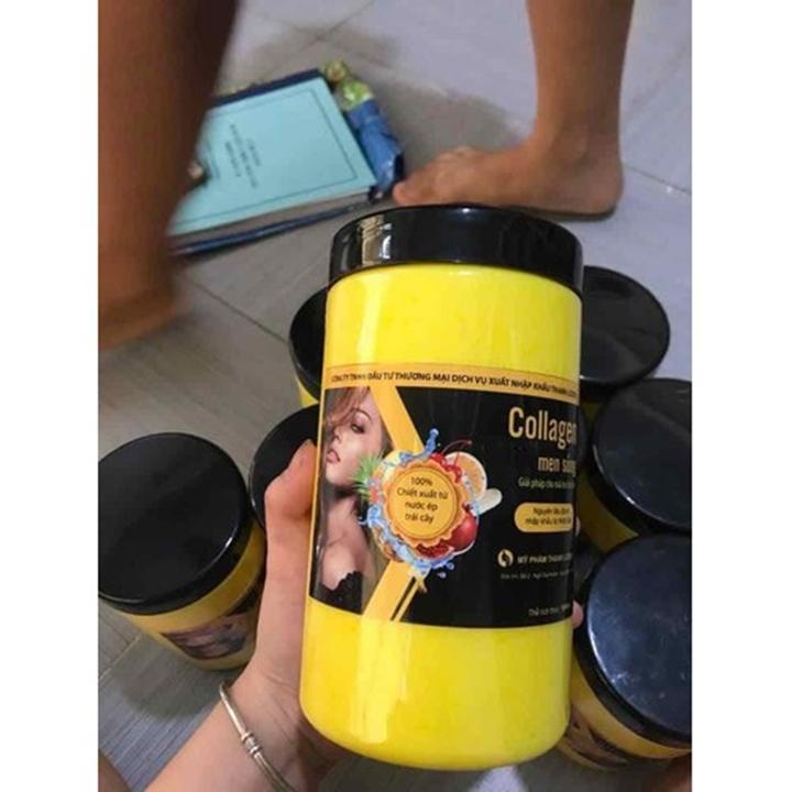 Kem ủ tóc Collagen men sống Loveplex plus 1000ml
