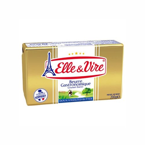 Bơ lạt 82% béo Elle & Vire 200g