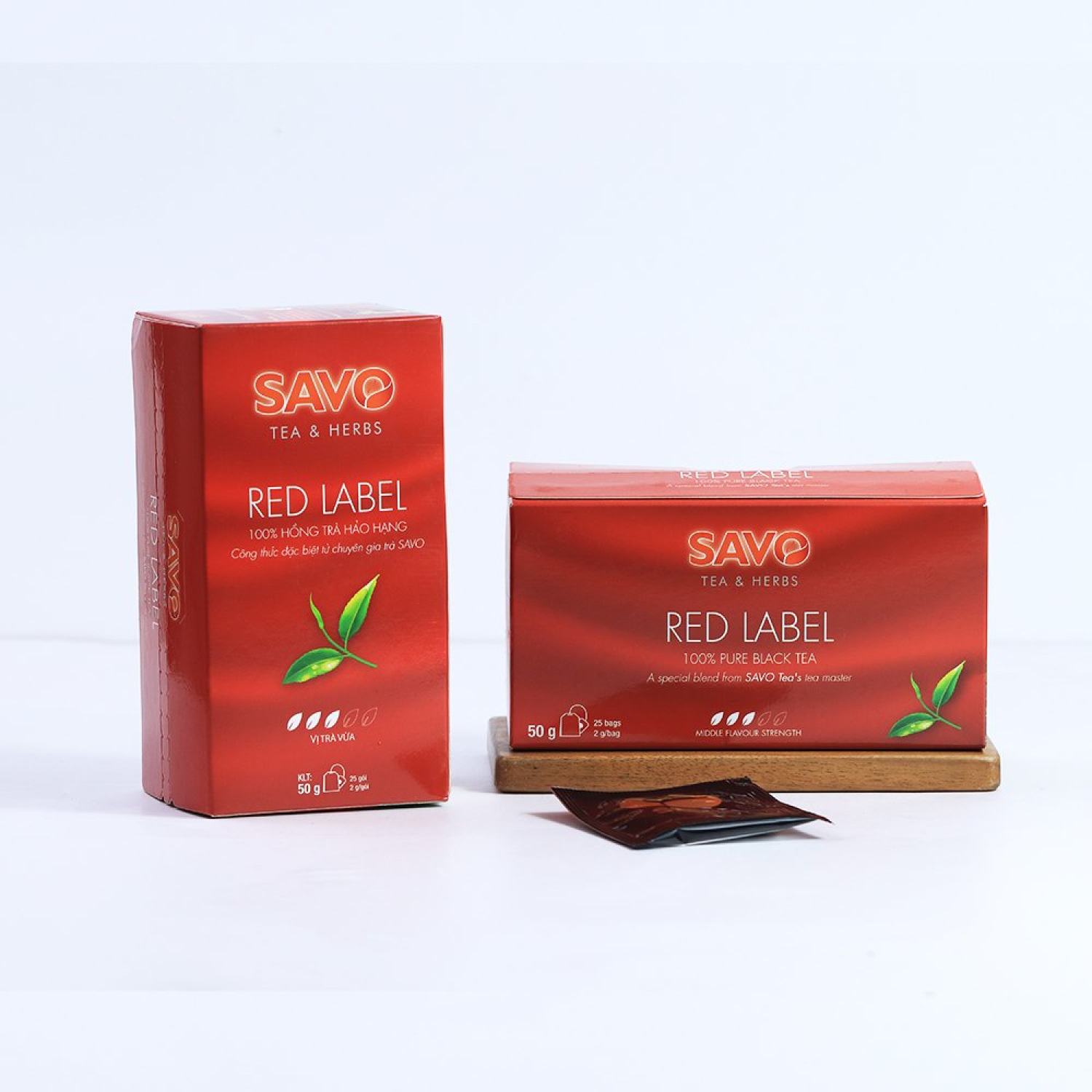 Hồng trà túi lọc SAVO - Red label