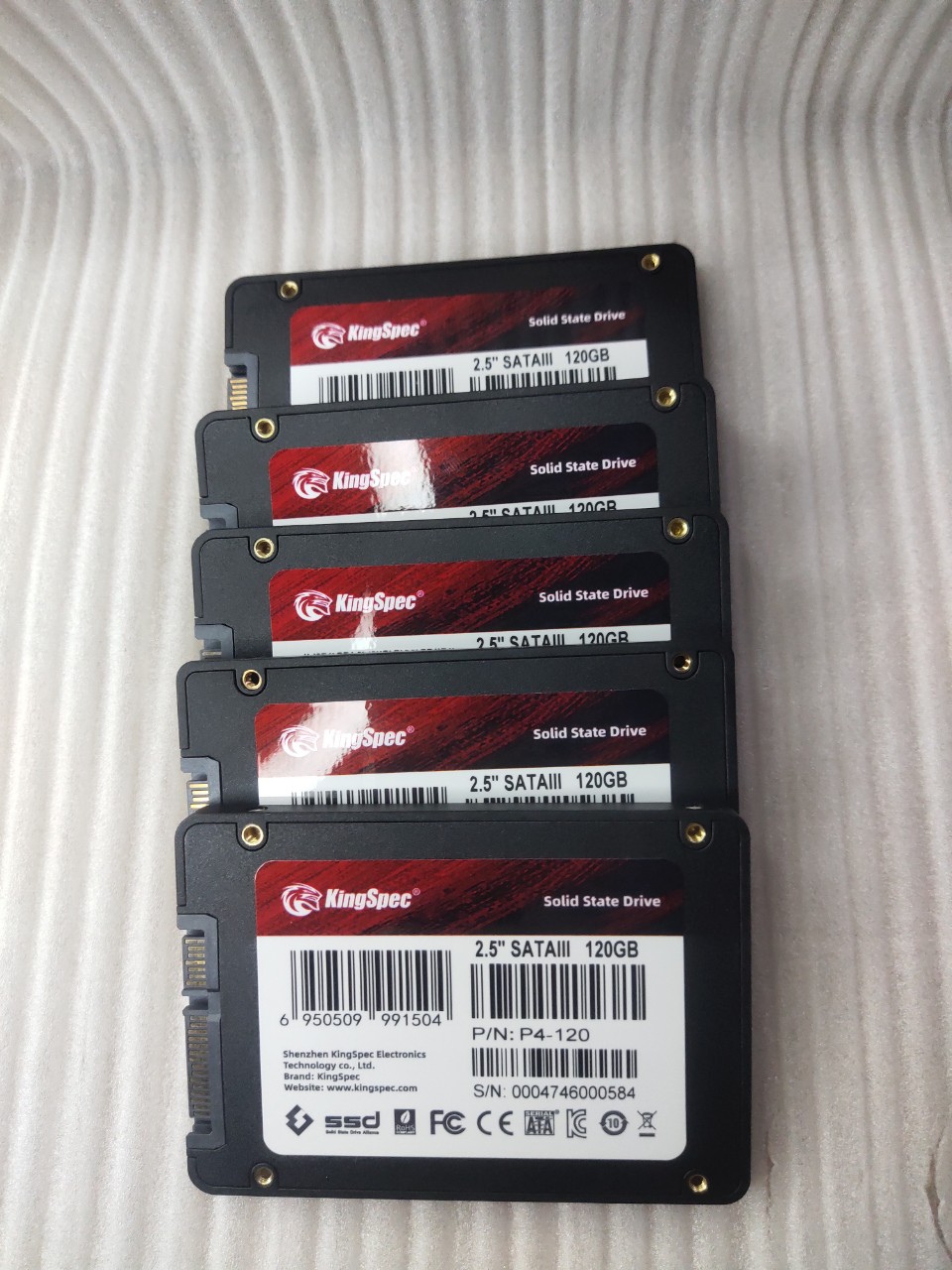 ssd 120gb KINGPEC mới