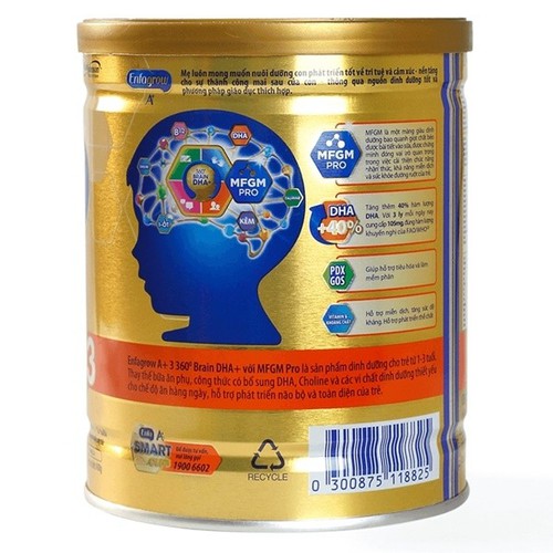 Sữa bột EnfaGrow 3 830g