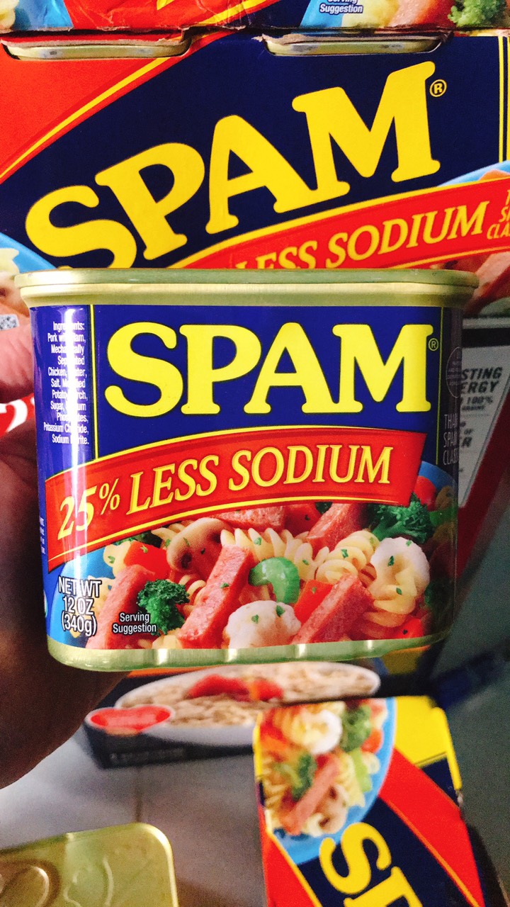 Thịt hộp Spam giảm mặn 340g
