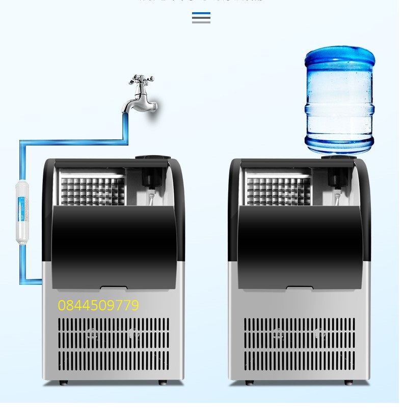 HOT Ice Making Machine Commercial Cube Ice Maker Automatic, Household Ice Cube Making Machine for Bar,Coffee shop,Milk Tea room
