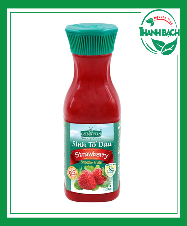Sinh Tố Golden Farm chai 1 lít