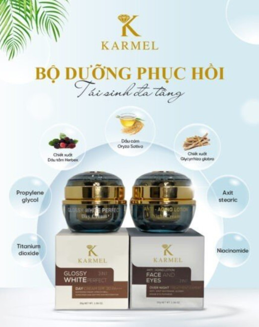 Kem dưỡng trắng da tái sinh đa tầng Kamel cấp ẩm trắng sáng da và chống lão hóa