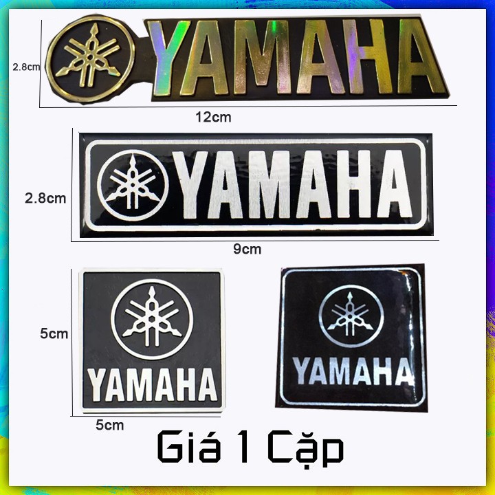 Tem Yamaha dán thùng loa ( giá 1 đôi )