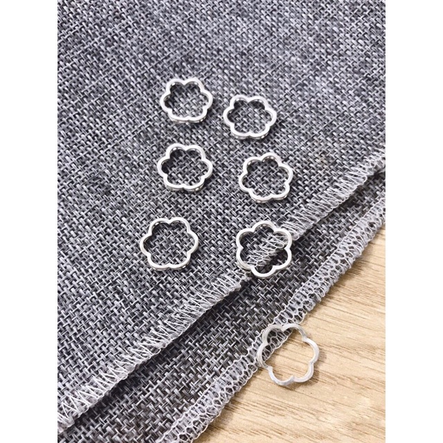 [S925] Charm bạc - bông hoa - MH146
