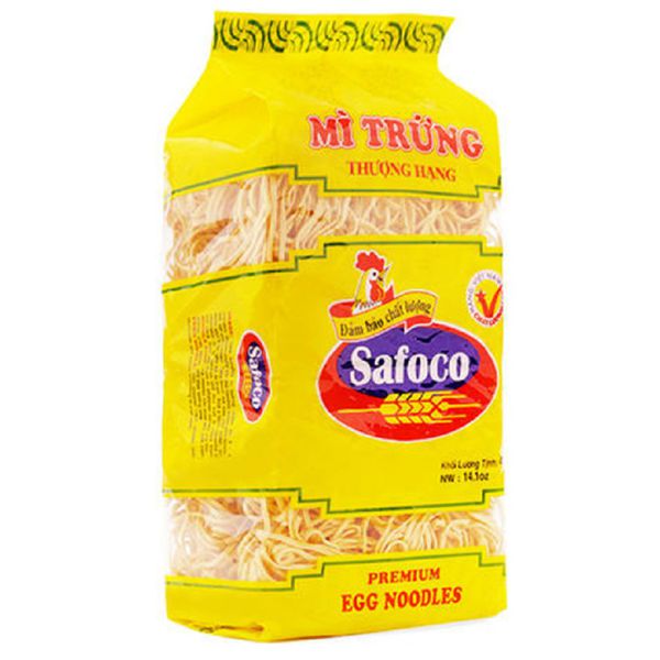 Mì Trứng Thượng Hạng Safoco 400 Gram ( Vẫn giao mùa dich)
