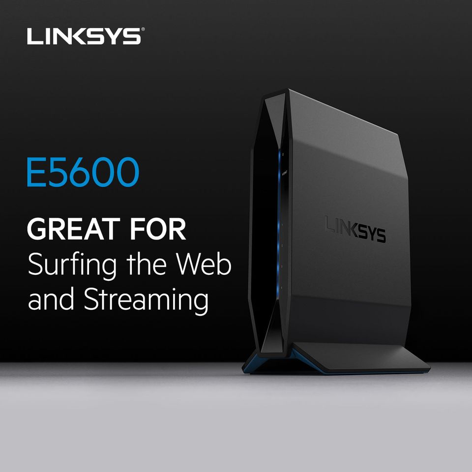 Bộ phát Wifi Linksys E5600 EasyMesh AC1200 chính hãng