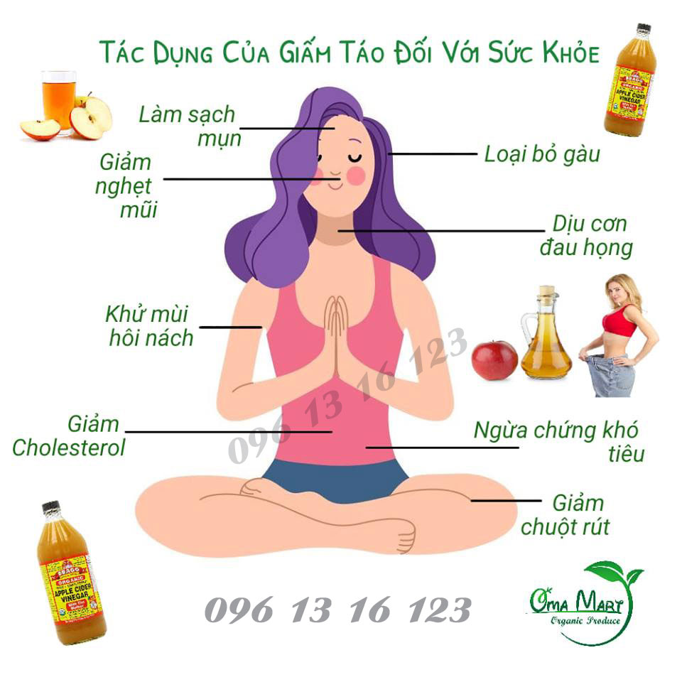 Organic apple cider vinegar Bragg