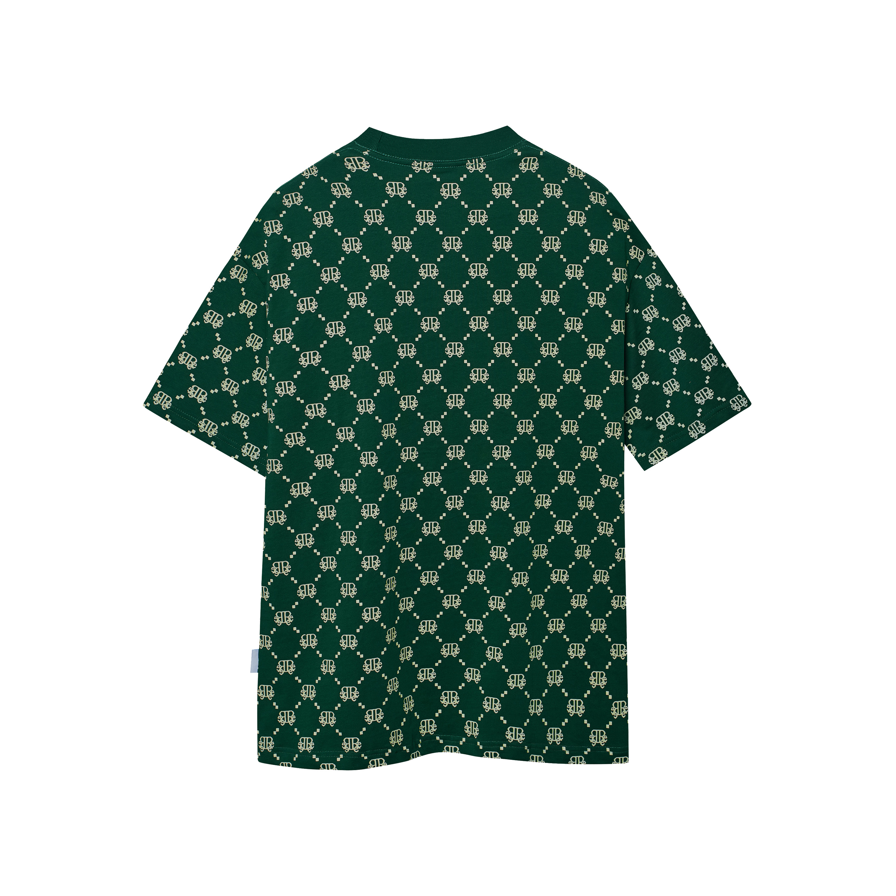 LOCAL BRAND REE - ÁO THUN DIAMOND MONOGRAM MÀU XANH