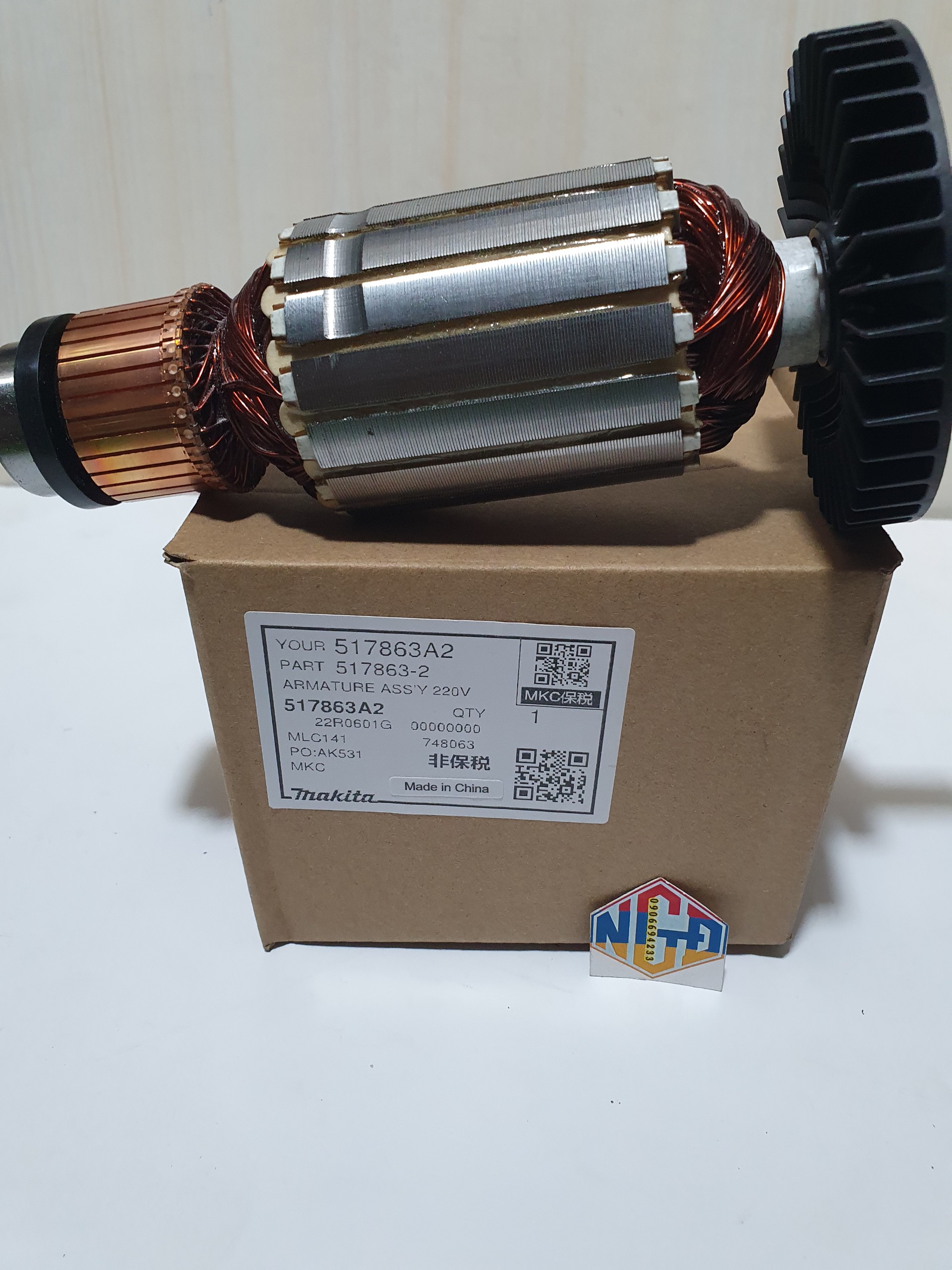 Rotor máy cắt sắt Maktec MT241 và M2400 517863-2