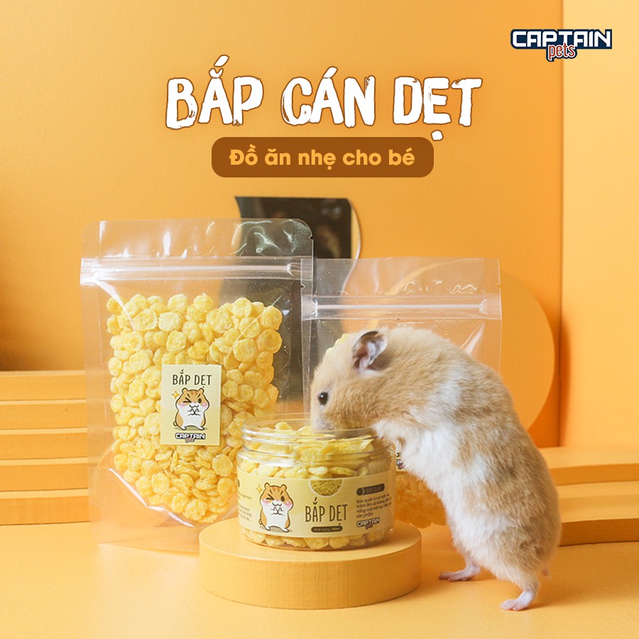 [FREESHIP MAX] Bắp cán dẹt - Đồ ăn vặt cho Hamster - Bách hóa Hamster