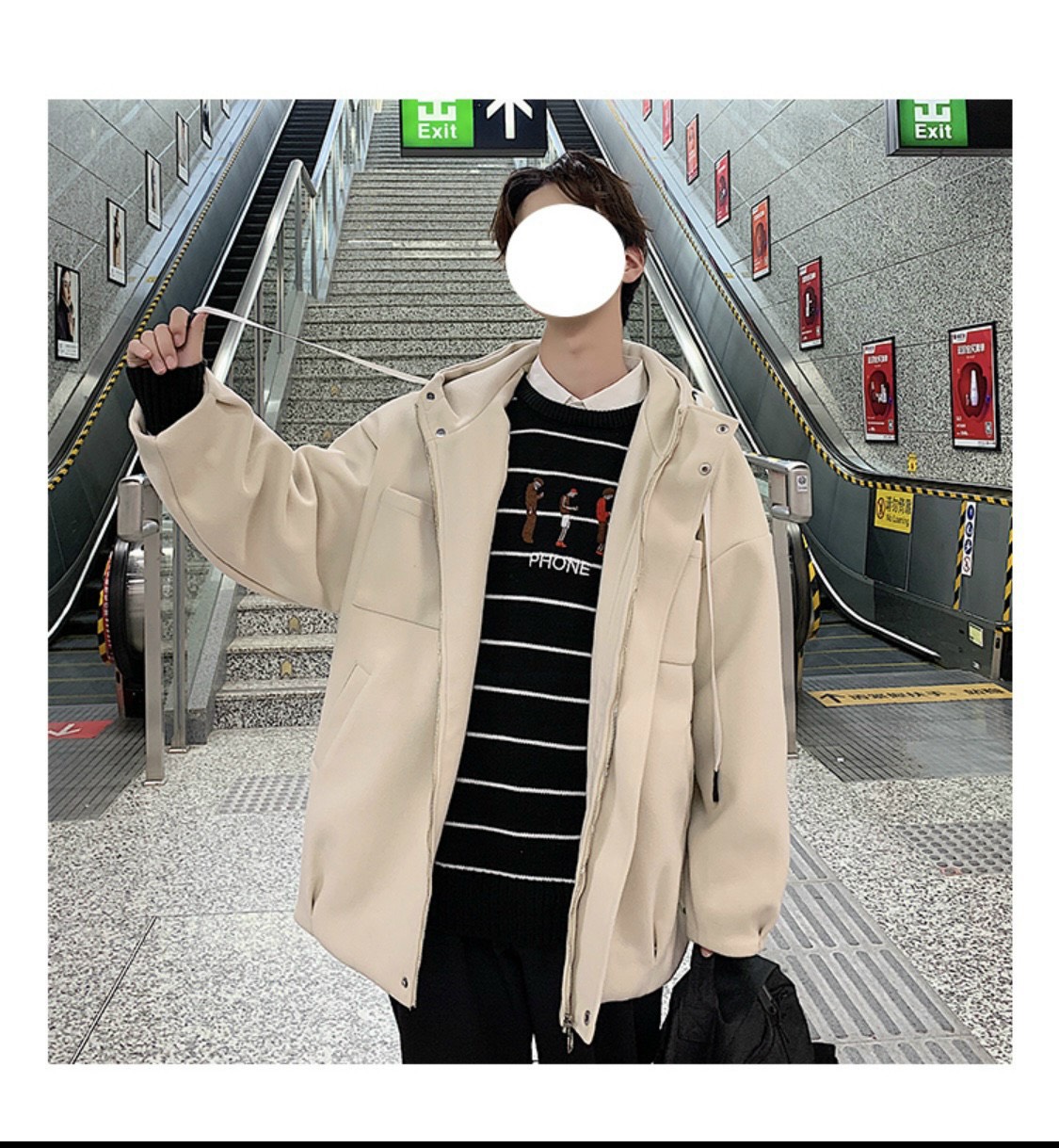 Áo Khoác Nỉ Nam 4 Túi ,Chất Liệu Nỉ Bông Dày Mịn,Phong Cách Trẻ Trung Luna Fashion