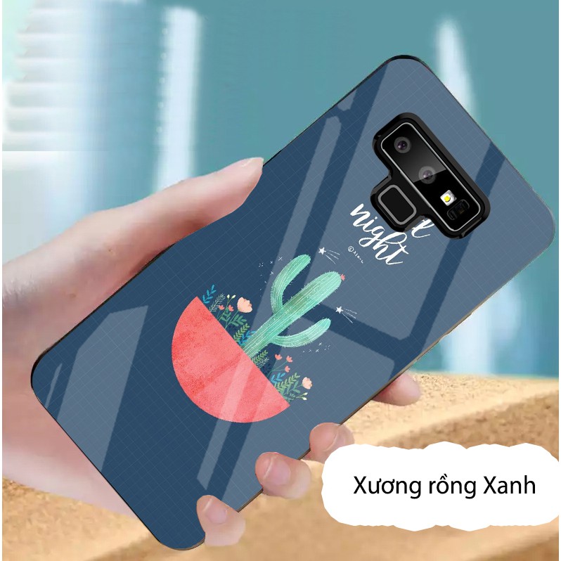 Ốp samsung note 9 mặt kính gương bóng