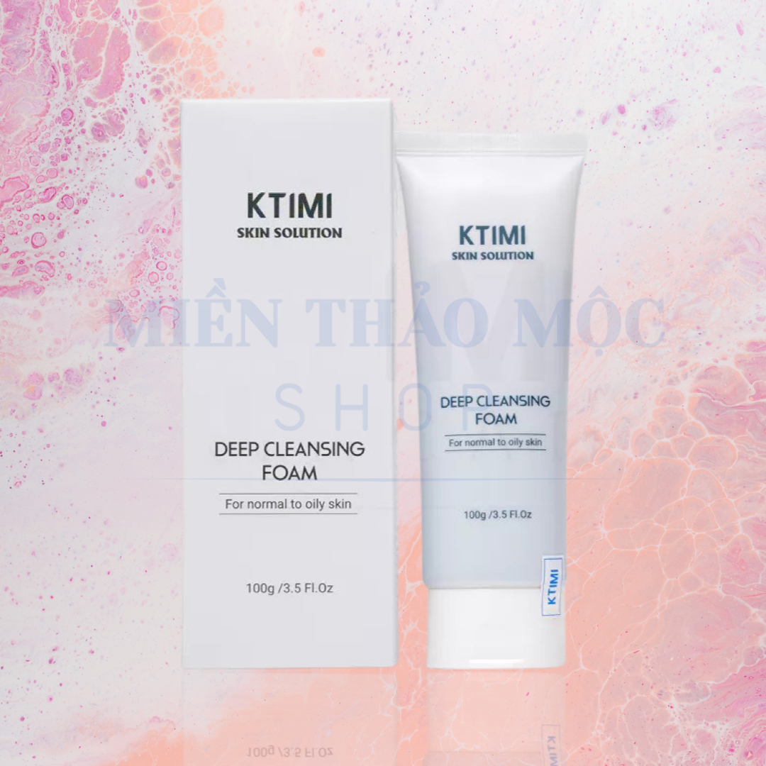 KTIMI - Sữa rửa mặt cấp ẩm
