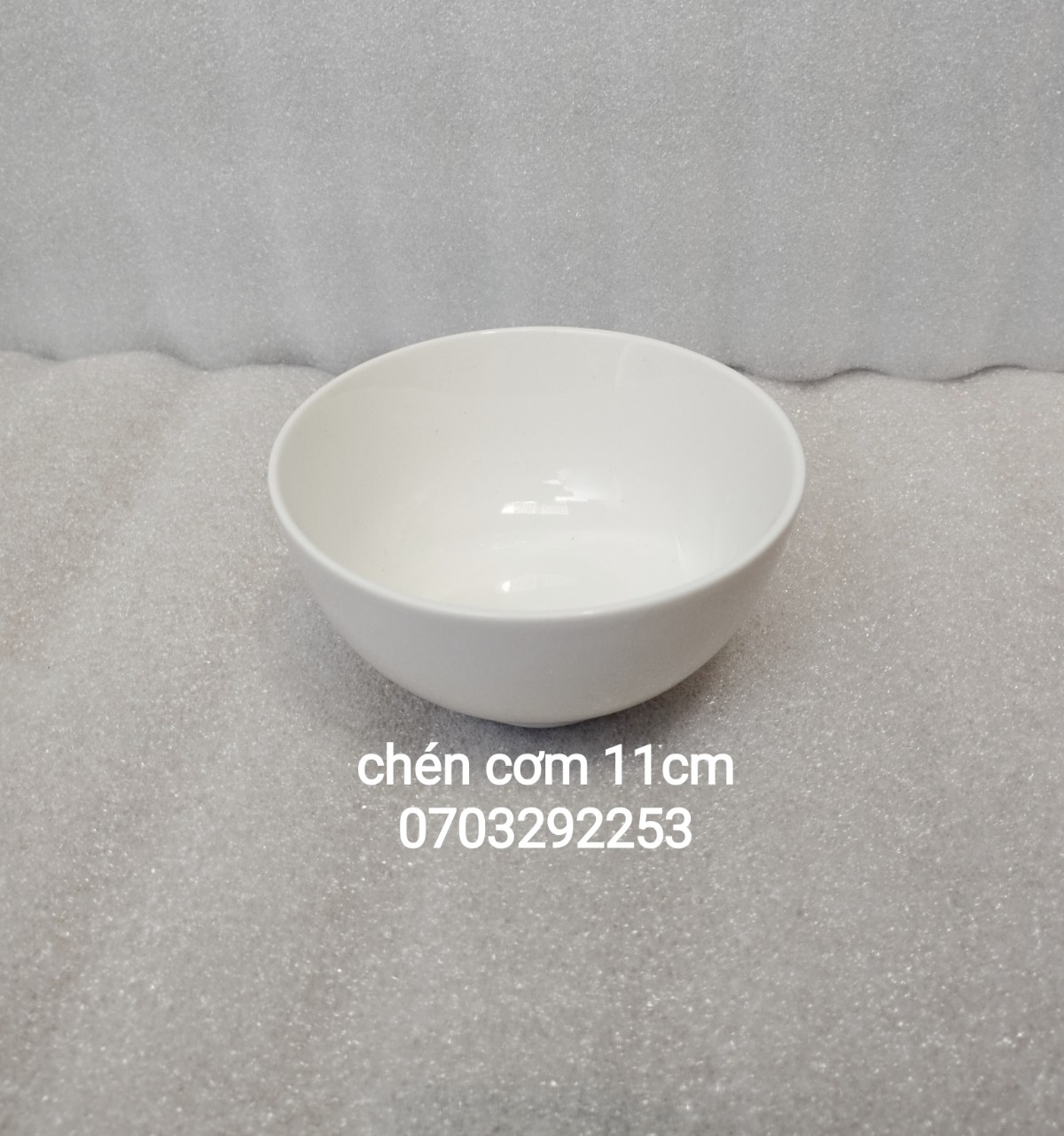 combo 10 chén hoặc 5 chén sứ ăn cơm trắng dày 11.5cm chén dày đẹp sang trọng