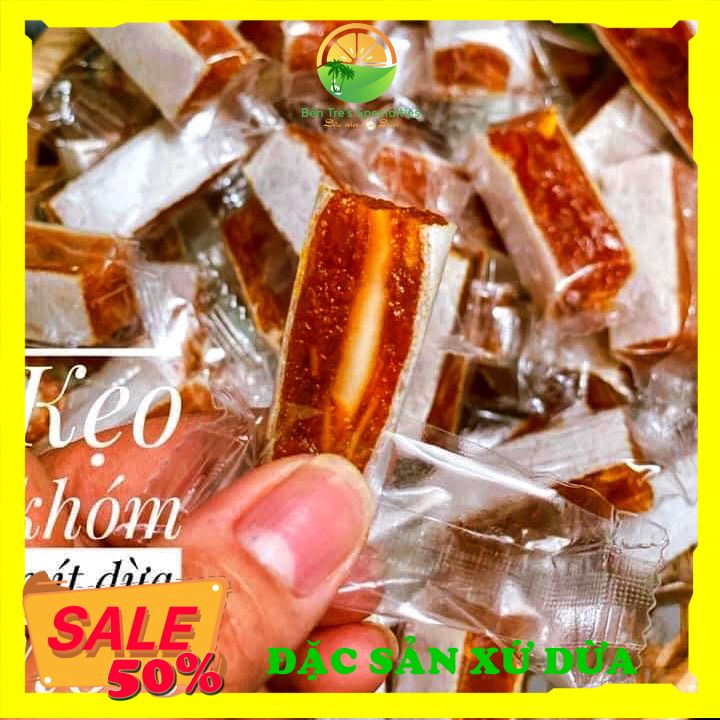 [1KG] Kẹo khóm mít dừa non - đồ ăn vặt