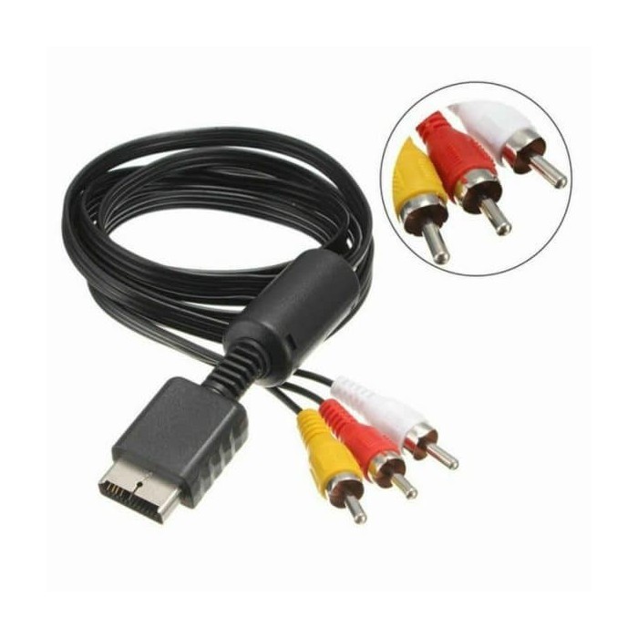 Dây AV Cho Máy Game Sony PS1 PS2 PS3 (Hàng Đã Test Sử Dụng Bình Thường)