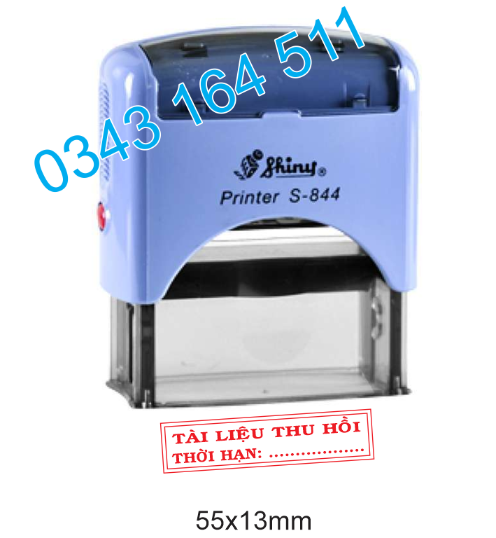 [HCM]Dấu Tài Liệu thu hồi shiny s844