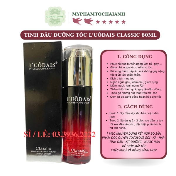 Tinh Dầu Dưỡng Tóc