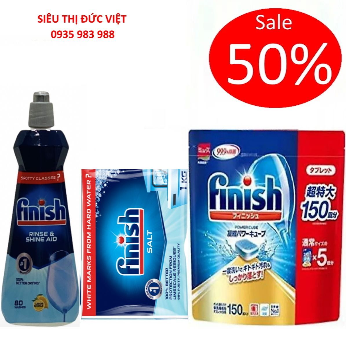 Viên Rửa Bát Finish Quantum Ultimate 60 viên, viên finish Quantum ultimate dùng cho máy rửa bát