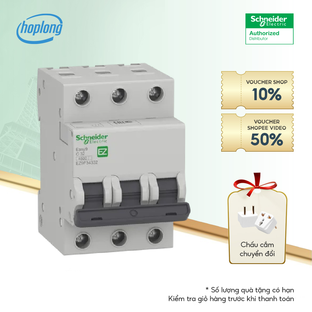 Cầu dao tự động 3p easy9 schneider ez9f34306 ez9f34310 ez9f34316 ez9f34320 ez9f34325 ez9f34332 ez9f34340 ez9f34350 ez9f34363